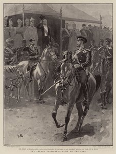 La visita del presidente francese allo zar